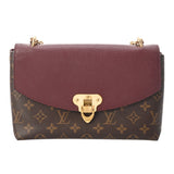 LOUIS VUITTON ルイヴィトン モノグラム サン プラシード  ボルドー M43715 レディース モノグラムキャンバス ショルダーバッグ Bランク 中古 銀蔵