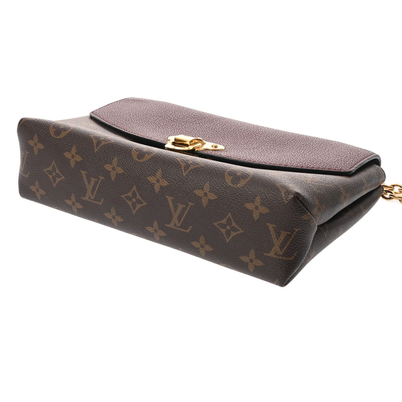 LOUIS VUITTON ルイヴィトン モノグラム サン プラシード  ボルドー M43715 レディース モノグラムキャンバス ショルダーバッグ Bランク 中古 銀蔵