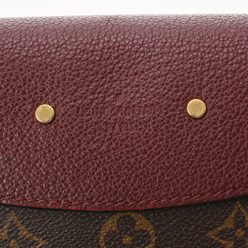 LOUIS VUITTON ルイヴィトン モノグラム サン プラシード  ボルドー M43715 レディース モノグラムキャンバス ショルダーバッグ Bランク 中古 銀蔵