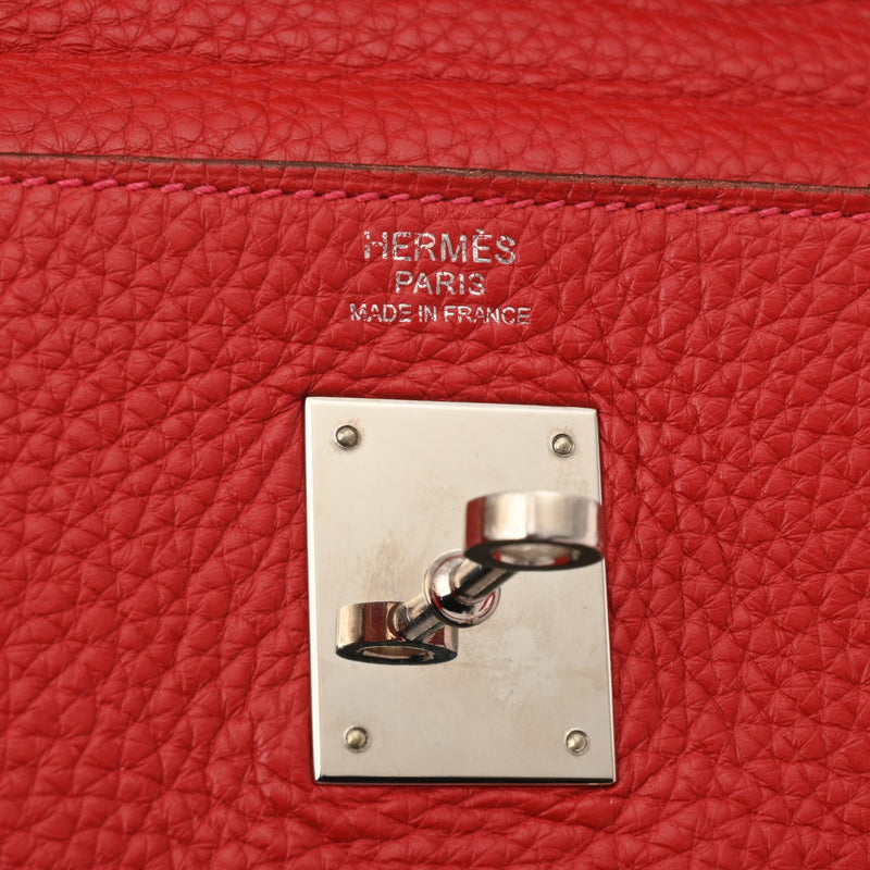 HERMES エルメス ケリー 32 内縫い 2WAY ルージュヴィフ □Q刻印(2013年頃) レディース トリヨンクレマンス ハンドバッグ ABランク 中古 銀蔵