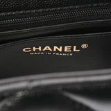 CHANEL シャネル マトラッセ トップハンドル 2WAY ブラック AS4711 レディース キャビアスキン ショルダーバッグ Aランク 中古 銀蔵