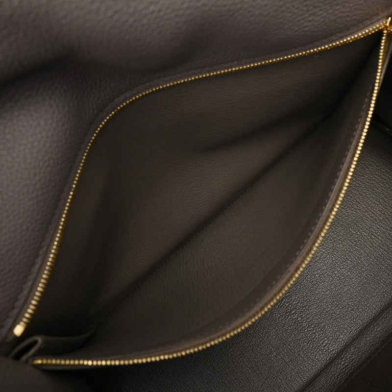 HERMES エルメス ケリー 28 内縫い 2WAY エタン A刻印(2017年頃) レディース トゴ ハンドバッグ Aランク 中古 銀蔵