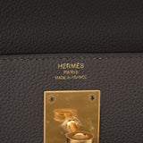 HERMES エルメス ケリー 28 内縫い 2WAY エタン A刻印(2017年頃) レディース トゴ ハンドバッグ Aランク 中古 銀蔵