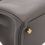 HERMES エルメス ケリー 28 内縫い 2WAY エタン A刻印(2017年頃) レディース トゴ ハンドバッグ Aランク 中古 銀蔵