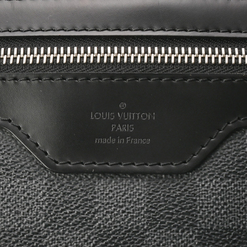 LOUIS VUITTON ルイヴィトン ダミエグラフィット ダニエル MM ブラック N58029 メンズ ダミエグラフィットキャンバス ショルダーバッグ ABランク 中古 銀蔵