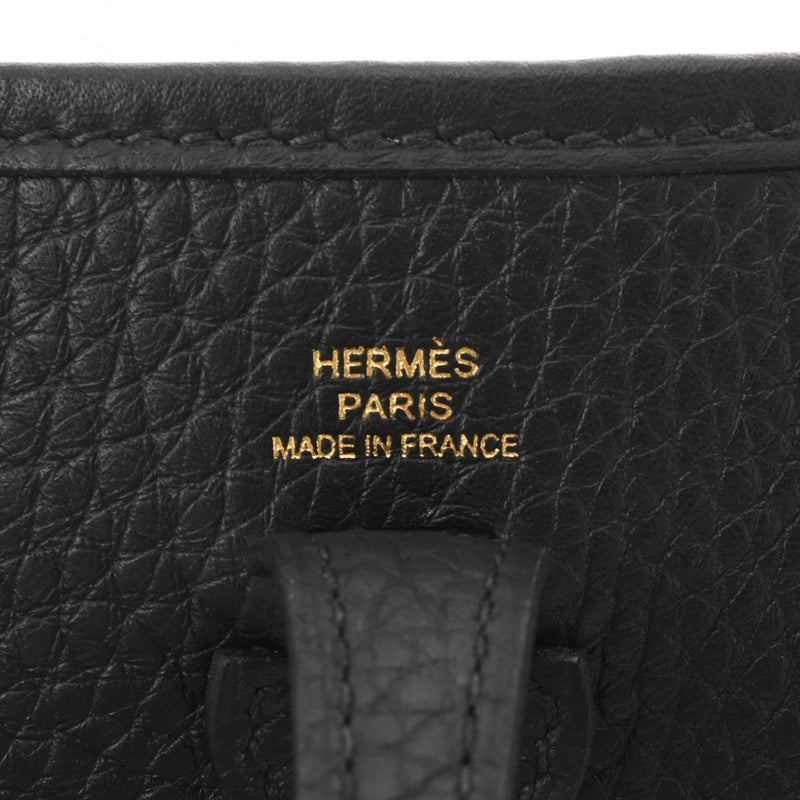 HERMES エルメス エヴリン TPM アマゾン  ブラック W刻印(2024年頃) レディース トリヨンクレマンス ショルダーバッグ 新品 銀蔵