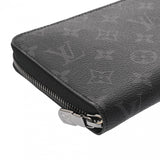 LOUIS VUITTON ルイヴィトン ジッピーオーガナイザー NM ブラック/グレー M82081 メンズ モノグラムエクリプス 長財布 Aランク 中古 銀蔵