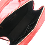 CHANEL シャネル 2WAY ハンドバッグ レッド A93464 レディース カーフ ショルダーバッグ Aランク 中古 銀蔵
