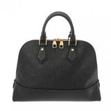 LOUIS VUITTON ルイヴィトン モノグラムアンプラント ネオアルマ PM ノワール M44832 レディース レザー ハンドバッグ Aランク 中古 銀蔵