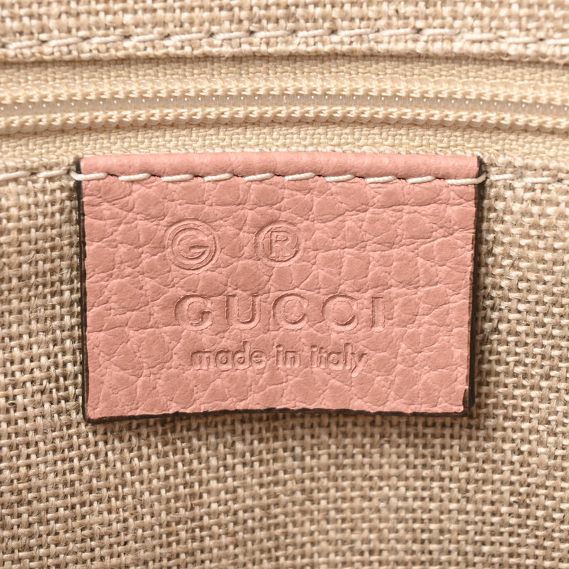 GUCCI グッチ 2WAY トートバッグ アウトレット品 ピンク 449659 レディース レザー トートバッグ ABランク 中古 銀蔵