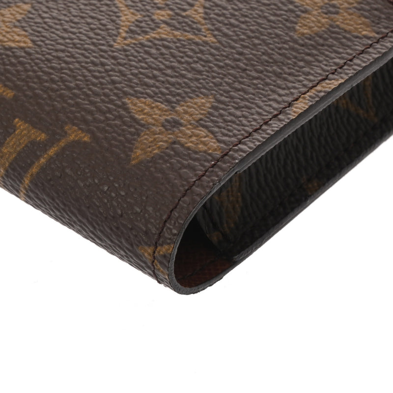 LOUIS VUITTON ルイヴィトン モノグラム シガレットケース ブラウン M63024 レディース モノグラムキャンバス ブランド小物 Aランク 中古 銀蔵