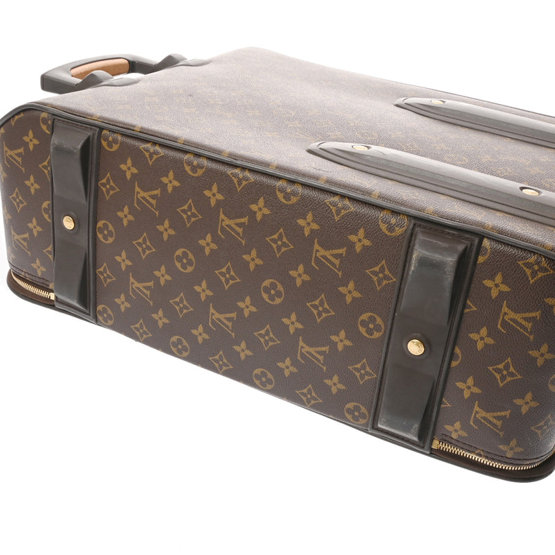 LOUIS VUITTON ルイヴィトン モノグラム ペガス 55 ブラウン M23294 ユニセックス モノグラムキャンバス キャリーバッグ Bランク 中古 銀蔵