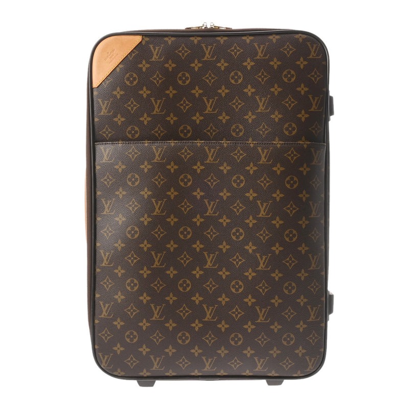 LOUIS VUITTON ルイヴィトン モノグラム ペガス 55 ブラウン M23294 ユニセックス モノグラムキャンバス キャリーバッグ Bランク 中古 銀蔵