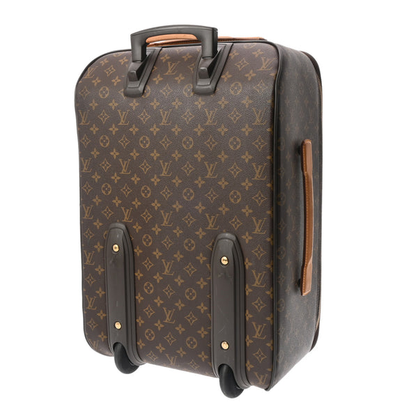 LOUIS VUITTON ルイヴィトン モノグラム ペガス 55 ブラウン M23294 ユニセックス モノグラムキャンバス キャリーバッグ Bランク 中古 銀蔵