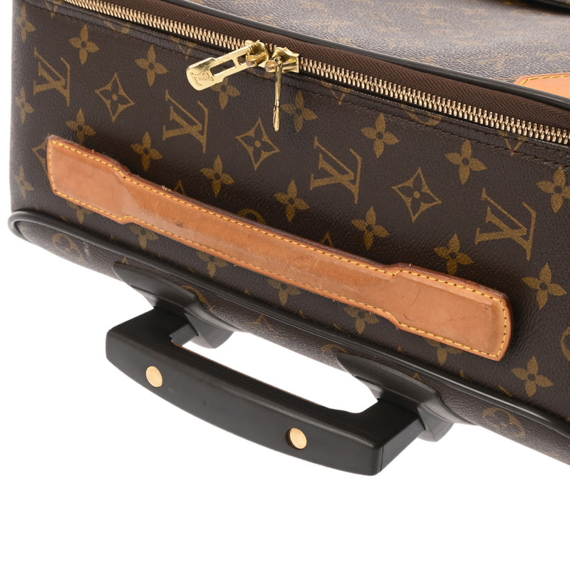 LOUIS VUITTON ルイヴィトン モノグラム ペガス 55 ブラウン M23294 ユニセックス モノグラムキャンバス キャリーバッグ Bランク 中古 銀蔵