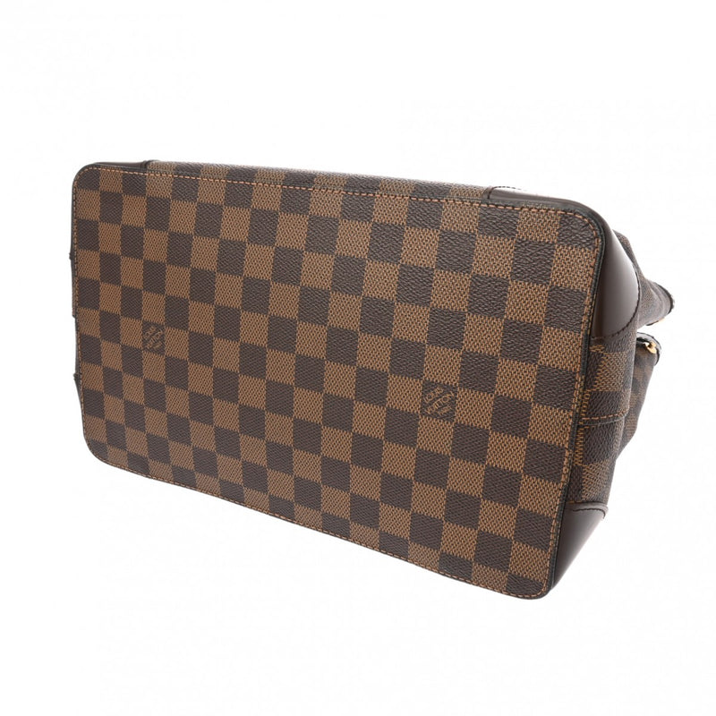 LOUIS VUITTON ルイヴィトン ダミエ ハムステッド PM ブラウン N51205 レディース ダミエキャンバス ハンドバッグ Bランク 中古 銀蔵