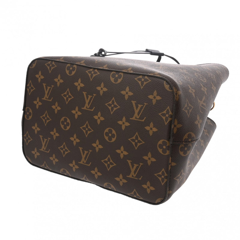 LOUIS VUITTON ルイヴィトン モノグラム ネオノエ ノワール/ブラウン M44020 レディース モノグラムキャンバス ショルダーバッグ Aランク 中古 銀蔵