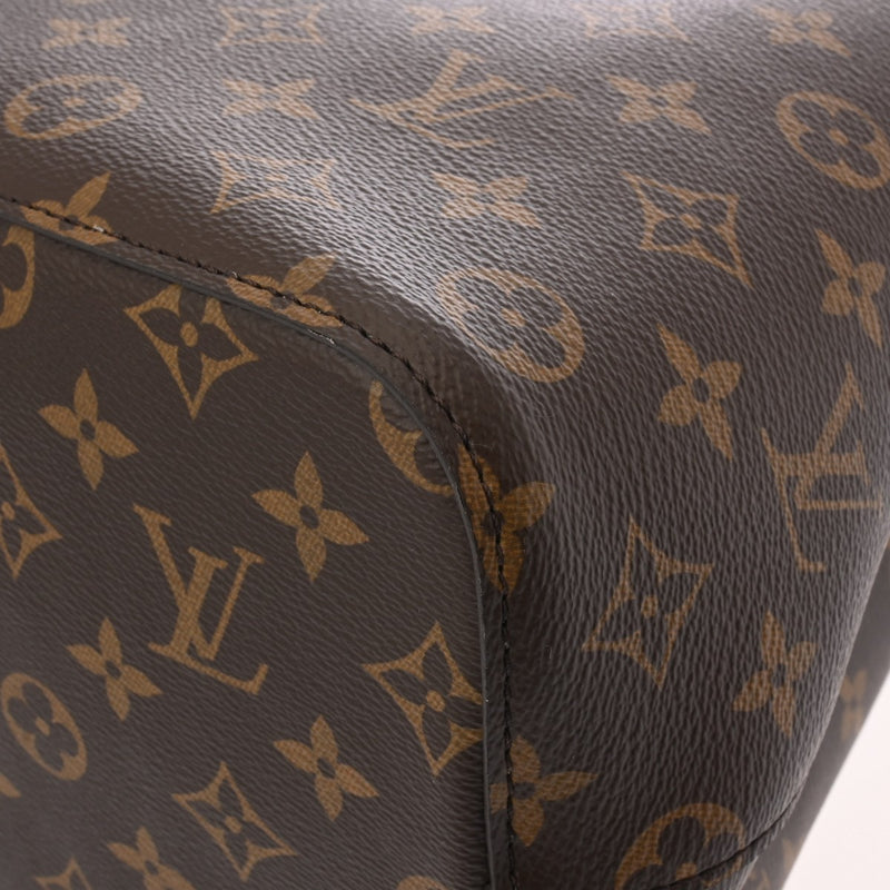 LOUIS VUITTON ルイヴィトン モノグラム ネオノエ ノワール/ブラウン M44020 レディース モノグラムキャンバス ショルダーバッグ Aランク 中古 銀蔵