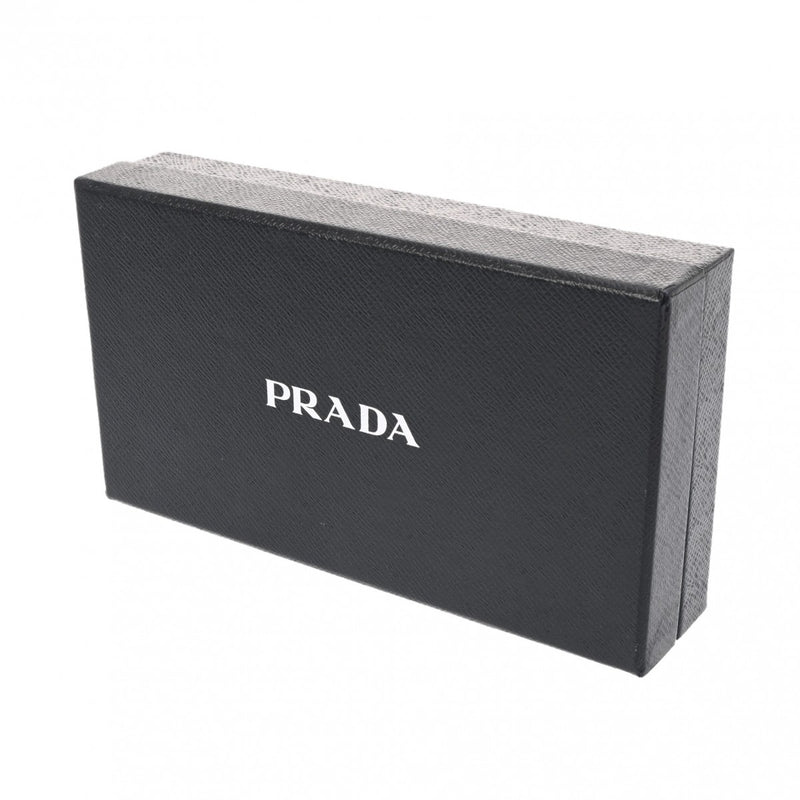 PRADA プラダ ラウンドファスナー ピンク 1M0506 メンズ サフィアーノヴェルニ 長財布 ABランク 中古 銀蔵