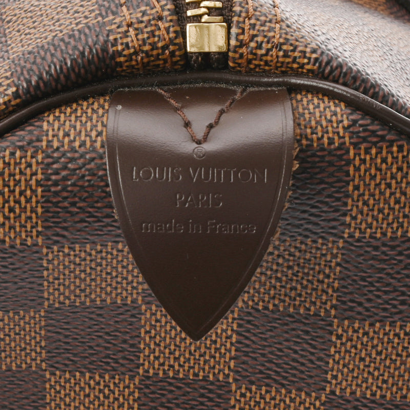 LOUIS VUITTON ルイヴィトン ダミエ スピーディ 30 旧型 ブラウン N41531 ユニセックス ダミエキャンバス ハンドバッグ ABランク 中古 銀蔵