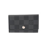 LOUIS VUITTON ルイヴィトン ダミエグラフィット ミュルティクレ 6 黒/グレー N62662 メンズ ダミエグラフィットキャンバス キーケース Aランク 中古 銀蔵