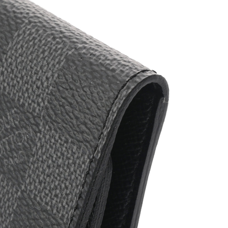LOUIS VUITTON ルイヴィトン ダミエグラフィット ミュルティクレ 6 黒/グレー N62662 メンズ ダミエグラフィットキャンバス キーケース Aランク 中古 銀蔵