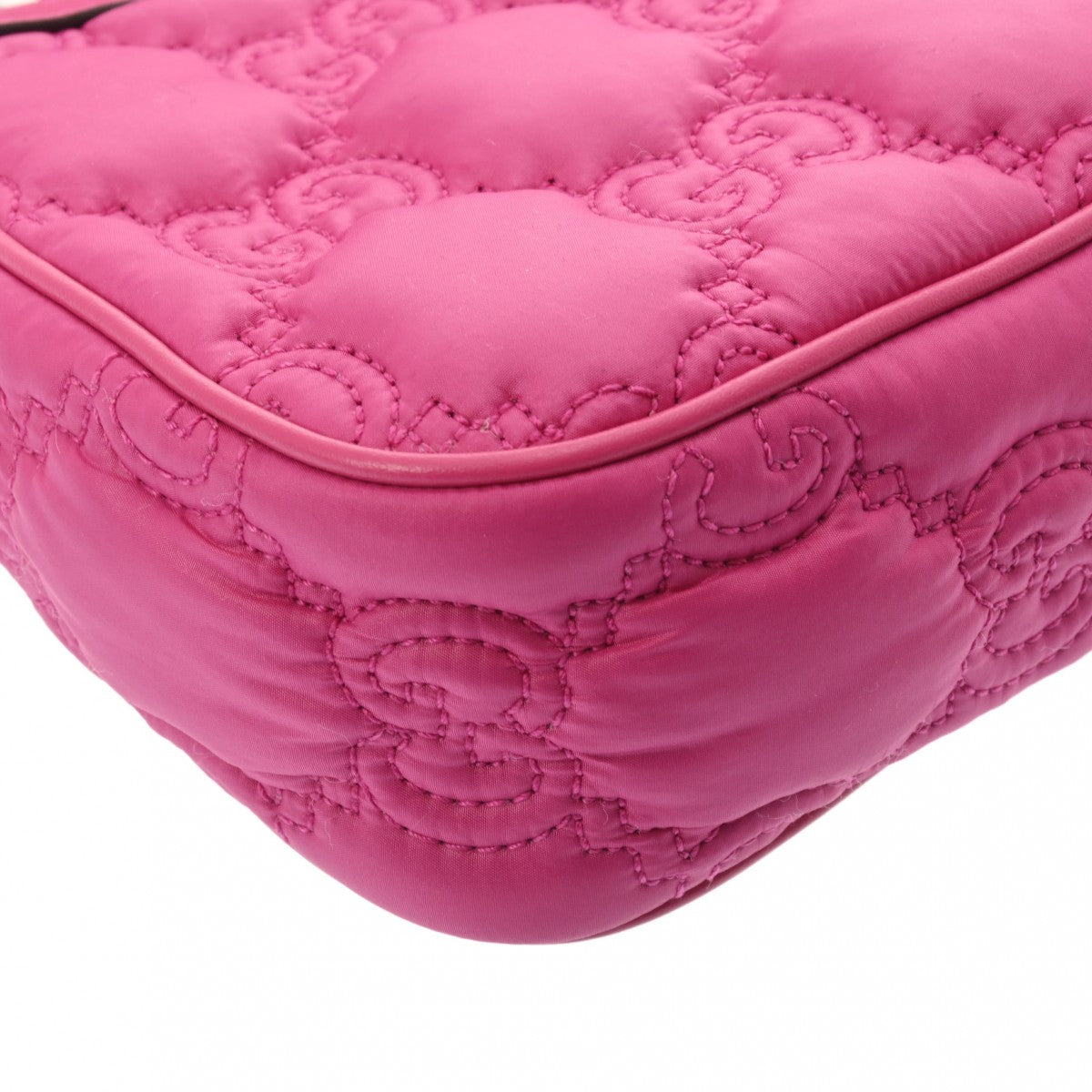 グッチGGマトラッセ 2WAYハンドバッグ ピンク レディース ショルダー