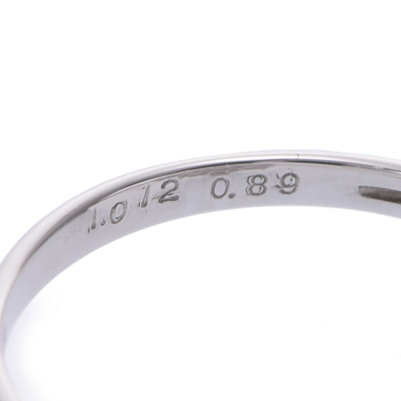 no brand ノーブランド ダイヤ1.012ct ダイヤ0.89ct FLBP-I1 ピンクダイヤ ハーフエタニティ #12 12号 レディース Pt950プラチナ リング・指輪 Aランク 中古 銀蔵