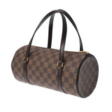 LOUIS VUITTON ルイヴィトン ダミエ パピヨン 26 ブラウン N51304 レディース ダミエキャンバス ハンドバッグ ABランク 中古 銀蔵