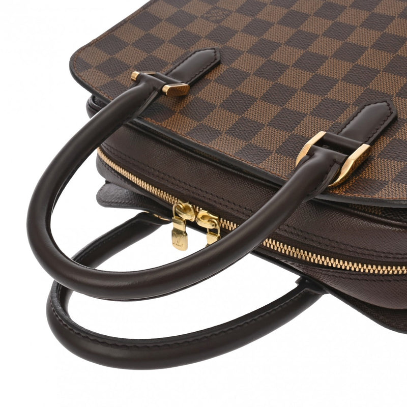 LOUIS VUITTON ルイヴィトン ダミエ トリアナ ブラウン N51155 レディース ダミエキャンバス ハンドバッグ Aランク 中古 銀蔵