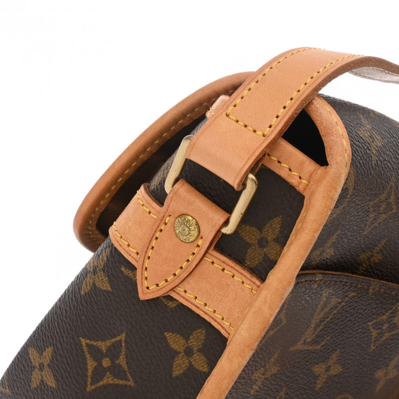 LOUIS VUITTON ルイヴィトン モノグラム ソローニュ ブラウン M42250 レディース モノグラムキャンバス ショルダーバッグ Bランク 中古 銀蔵