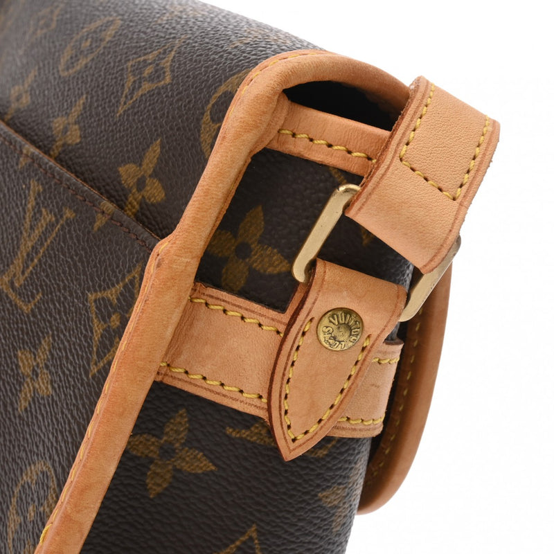 LOUIS VUITTON ルイヴィトン モノグラム ソローニュ ブラウン M42250 レディース モノグラムキャンバス ショルダーバッグ Bランク 中古 銀蔵