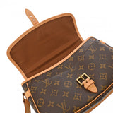 LOUIS VUITTON ルイヴィトン モノグラム ソローニュ ブラウン M42250 レディース モノグラムキャンバス ショルダーバッグ Bランク 中古 銀蔵