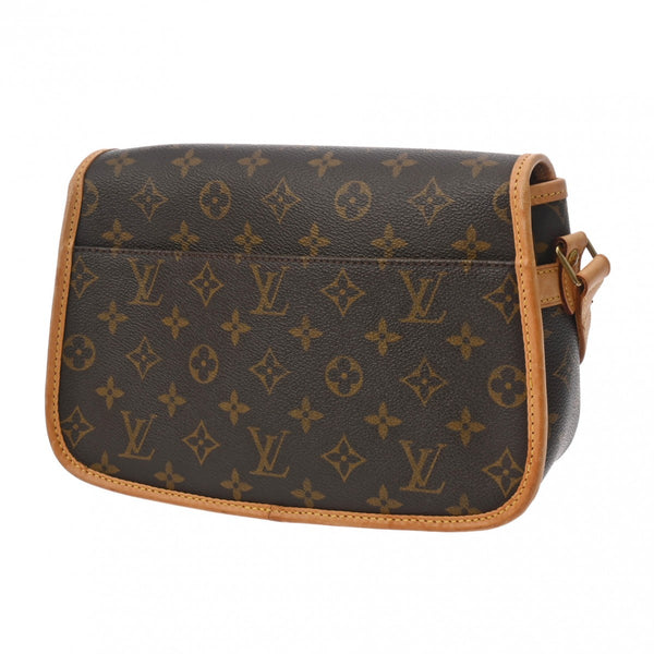 LOUIS VUITTON ルイヴィトン モノグラム ソローニュ ブラウン M42250 レディース モノグラムキャンバス ショルダーバッグ Bランク 中古 銀蔵