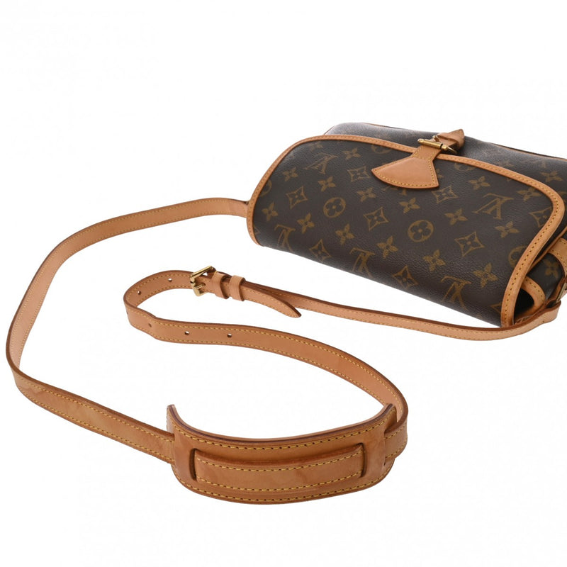 LOUIS VUITTON ルイヴィトン モノグラム ソローニュ ブラウン M42250 レディース モノグラムキャンバス ショルダーバッグ Bランク 中古 銀蔵