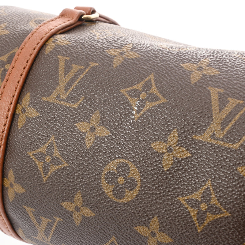 LOUIS VUITTON ルイヴィトン モノグラム パピヨン 26 ブラウン M51366 レディース モノグラムキャンバス ハンドバッグ ABランク 中古 銀蔵