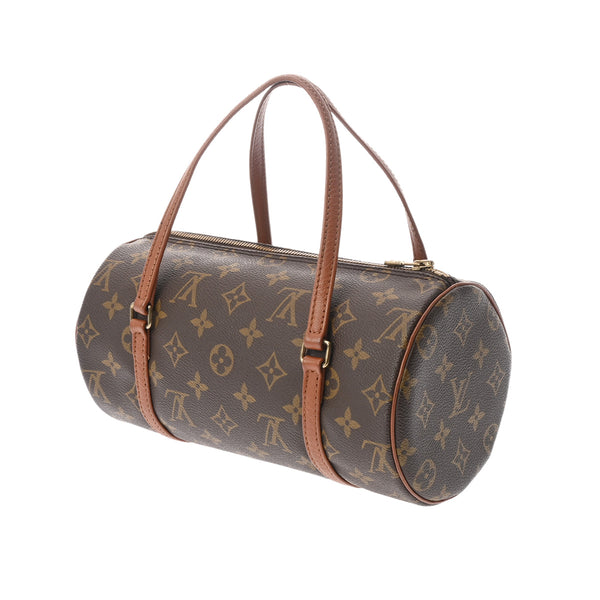 LOUIS VUITTON ルイヴィトン モノグラム パピヨン 26 ブラウン M51366 レディース モノグラムキャンバス ハンドバッグ ABランク 中古 銀蔵