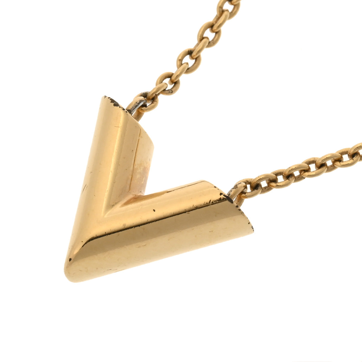 ルイヴィトンエセンシャルV ゴールド レディース GP ネックレス M00857