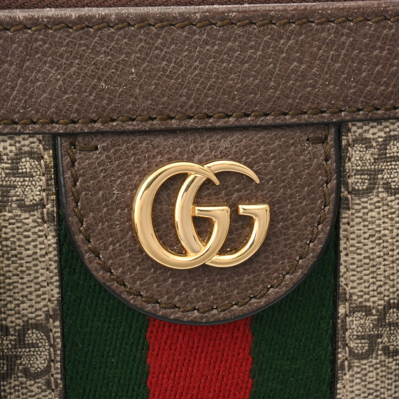 GUCCI グッチ オフィディア スモールトート ベージュ 547551 レディース PVC レザー ハンドバッグ ABランク 中古 銀蔵