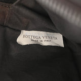 BOTTEGAVENETA ボッテガヴェネタ イントレチャート ブラウン メンズ レザー セカンドバッグ Bランク 中古 銀蔵