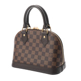 LOUIS VUITTON ルイヴィトン ダミエ アルマ BB 2WAY ブラウン N41221 レディース ダミエキャンバス ハンドバッグ Aランク 中古 銀蔵