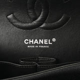 CHANEL シャネル マトラッセ チェーンショルダー Wフラップ 25cm 内側ブラック ブラック A01112 レディース キャビアスキン ショルダーバッグ ABランク 中古 銀蔵