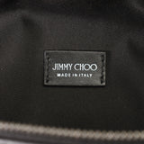 JIMMY CHOO ジミーチュウ スタースタッズ ブラック ユニセックス レザー ボディバッグ ABランク 中古 銀蔵