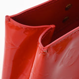 LOUIS VUITTON ルイヴィトン モノグラムヴェルニ リード PM  ルージュ M91088 レディース モノグラムヴェルニ ハンドバッグ ABランク 中古 銀蔵