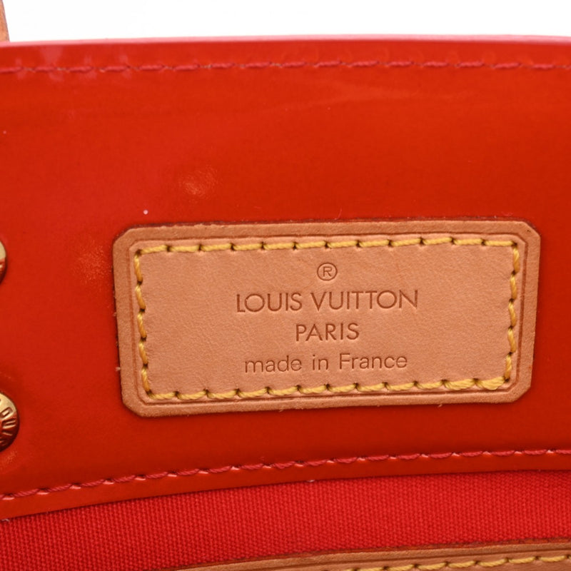 LOUIS VUITTON ルイヴィトン ヴェルニ リード PM  ルージュ M91088 レディース モノグラムヴェルニ ハンドバッグ ABランク 中古 銀蔵