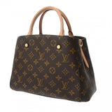 LOUIS VUITTON ルイヴィトン モノグラム モンテーニュ BB 2WAY ブラウン M41055 レディース モノグラムキャンバス ハンドバッグ Aランク 中古 銀蔵