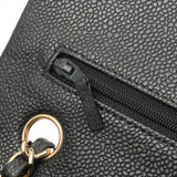 CHANEL シャネル マトラッセ チェーンショルダー Wフラップ 25cm グレー A01112 レディース キャビアスキン ショルダーバッグ Aランク 中古 銀蔵