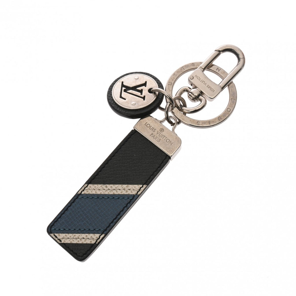 ルイヴィトンネオLVクラブ ブラック/ブルー メンズ レザー