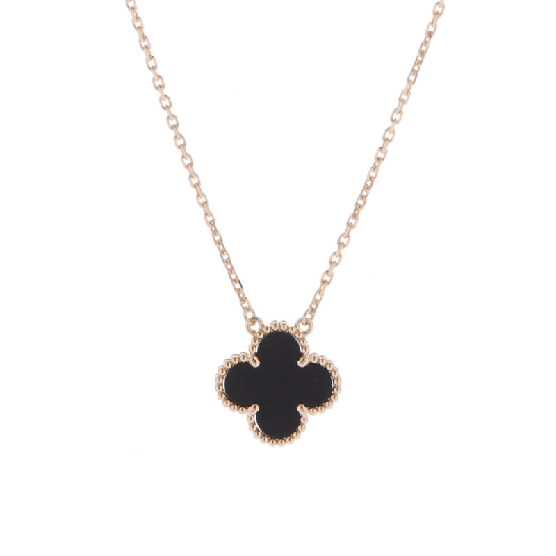 VAN CLEEF & ARPELS ヴァンクリーフ＆アーペル ヴィンテージアルハンブラ ネックレス VCARA45800 レディース K18イエローゴールド ネックレス Aランク 中古 銀蔵