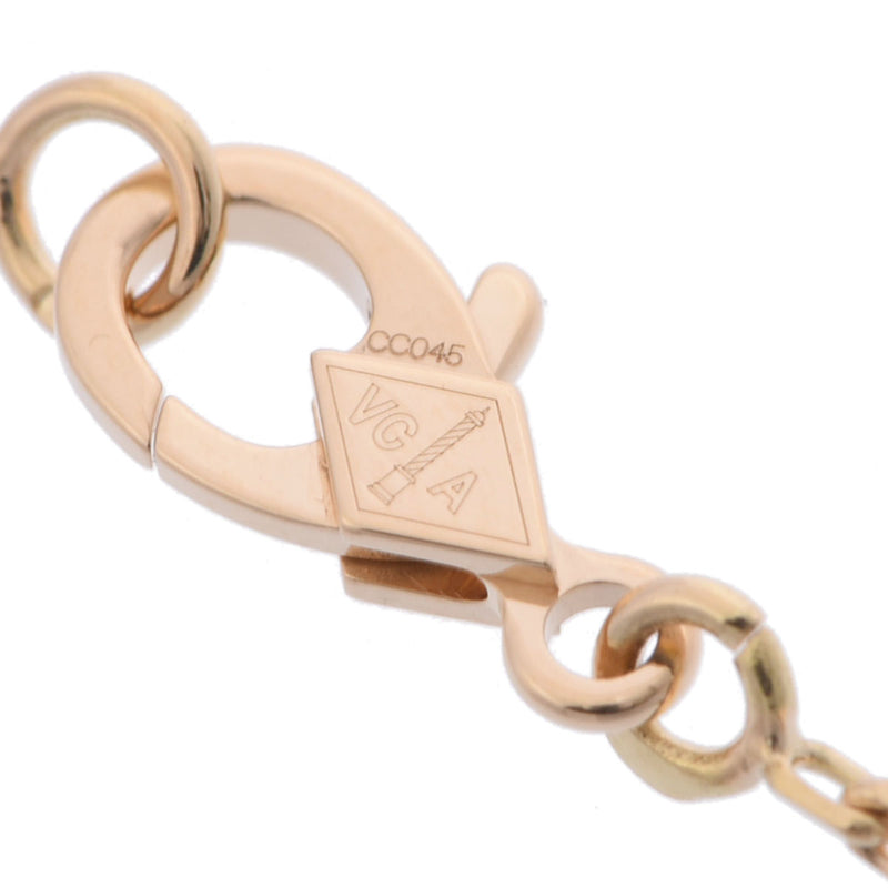 VAN CLEEF & ARPELS ヴァンクリーフ＆アーペル ヴィンテージアルハンブラ ネックレス VCARA45800 レディース K18イエローゴールド ネックレス Aランク 中古 銀蔵